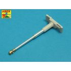 Aber KwK 36 L/56 88mm Barrel for German Late Tiger I (Trumpeter)
