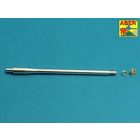 Aber US 90mm M3 barrel with thread protector for tank destroyer M36B1 (Academy, Italeri)