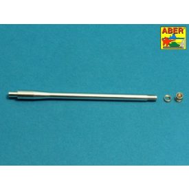   Aber US 90mm M3 barrel with thread protector for tank destroyer M36B1 (Academy, Italeri)