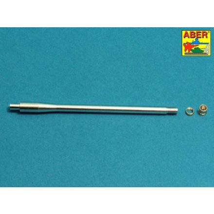 Aber US 90mm M3 barrel with thread protector for tank destroyer M36B1 (Academy, Italeri)