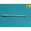 Aber US 90mm M3 barrel with thread protector for tank destroyer M36B1 (Academy, Italeri)
