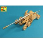 Aber Gun Barrel for German Rheinmetall 12,8cm K 44 L/55 Anti-Tank Gun (Great Wall Hobby, Trumpeter)