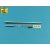 Aber 7,5cm gun barrel with muzzle brake for German tank Panther Ausf.G (Rye Field Model)