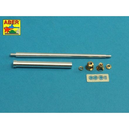 Aber 8,8cm Kw.K 43/2 L/71 (one part) Barrel for German Sd.Kfz.182 King Tiger "Porsche Turret" Early (Hobby Boss)