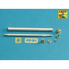 Aber 8,8cm Kw.K 43/3 L/71 (two part) Barrel for German Sd.Kfz.182 King Tiger "Porsche Turret" Late (Hobby Boss)