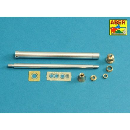 Aber 8,8cm Kw.K 43/3 L/71 (two part) Barrel for German Sd.Kfz.182 King Tiger "Porsche Turret" Late (Hobby Boss)