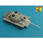 Aber Russian D-10T 100mm tank barrel for T-54B/T-55 (Miniart)