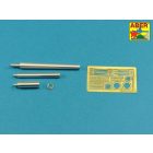 Aber 125mm 2A46 Barrel for early Russian main battle tank T-64 & T-72A without thermal cover (Trumpeter)