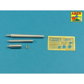   Aber 125mm 2A46 Barrel for early Russian main battle tank T-64 & T-72A without thermal cover (Trumpeter)