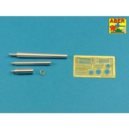 Aber 125mm 2A46 Barrel for early Russian main battle tank T-64 & T-72A without thermal cover (Trumpeter)