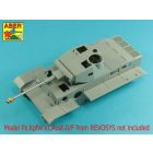 Aber 7,5cm Kwk 40 L/43 barrel with early muzzle brake for German Tank Pz.Kpfw.VI Ausf.D/F (VK36.01) (Revosys)