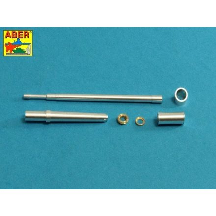 Aber Israeli 105mm M-68 tank barrel for Tiran 4 Sh (Miniart)