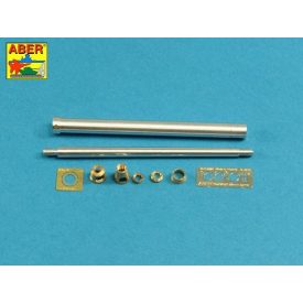   Aber Barrel for German 8,8cm Kw.K 43 L/71 gun used on Tiger B Henschel Turret (Hobby Boss)