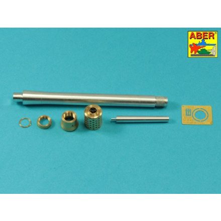 Aber Set of barrels for German Heavy tank E-100 15cm KwK L/37 /w muzzle brake, 7,5cm KwK L/24  (Dragon)
