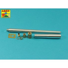   Aber Barrel /w muzzle brake for German Krupp 12,8cm Pak44 Anti-Tank Gun (Great Wall Hobby)