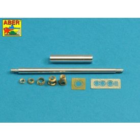   Aber Two part 8,8cm Pak 43/3 L/71 Barrel for Jagdpanther Ausf.G1-Late & Ausf.G2 (Meng Model)