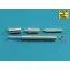 Aber 105mm L/52 gun barrel for Japan Type 16 Maneuver Combat Vehicle (Tamiya)