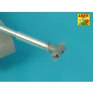 Aber Models 90 mm M-36 tank barrel T-shaped Muzzle Brake without mantlet cover for U.S. M47 and M48A3 Patton