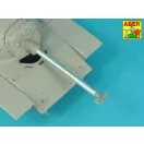 Aber Models 90 mm M-36 tank barrel T-shaped Muzzle Brake without mantlet cover for U.S. M47 and M48A3 Patton