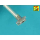 Aber Models 90 mm M-36 tank barrel T-shaped Muzzle Brake with mantlet cover for U.S. M47 and M48A1 Patton
