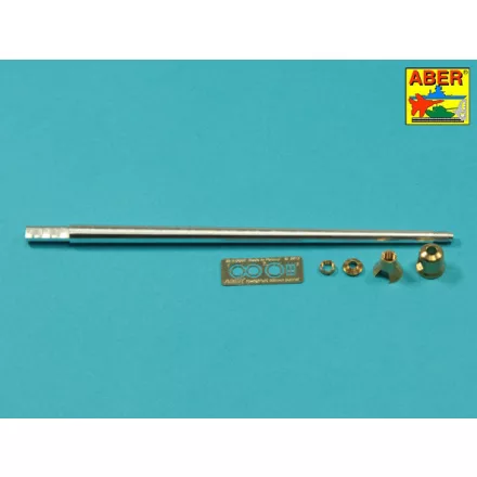 Aber German 8,8cm One part Pak 43/3 L/71 barrel for Jagdpanther Ausf.G1 early (Takom)