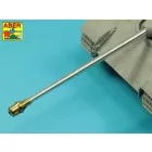 Aber German 8,8cm One part Pak 43/3 L/71 barrel for Jagdpanther Ausf.G1 early (Takom)