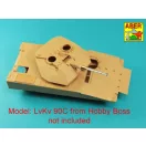 Aber Models Bofors 40mm L/70 for Swedish LvKv 90C (Hobby Boss)