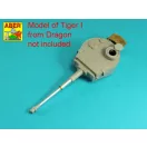 Aber Models Tiger (, Ausf.E  88mm Barrel without muzzle brake