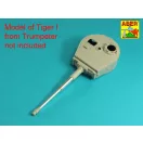 Aber Models Tiger (, Ausf.E  88mm Barrel without muzzle brake