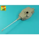 Aber Models King Tiger , Ausf.B  88mm Barrel without muzzle brake