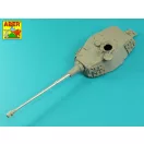 Aber Models King Tiger , Ausf.B  88mm Barrel without muzzle brake