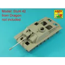 Aber Models StuG.III, Ausf F/8-G & Stug.IV 75mm Barrel without muzzle brake