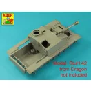 Aber Models Germ. 10,5 cm  L/28 Barrel for  StuH 42 early