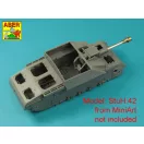 Aber Models Germ. 10,5 cm  L/28 Barrel for  StuH 42 early