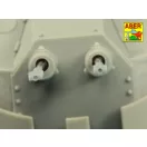 Aber Models German 3CM Flak 103 two barrels for Kugelblitz tanks