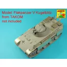 Aber Models German 3CM Flak 103 two barrels for Kugelblitz tanks