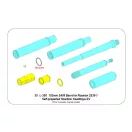 Aber Models 152mm 2A88 barrel to Russian 2S35-1 SPH MSTA-S Koalitsiya-SV