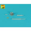 Aber Models 90 mm barrel Y-Shaped Muzzel Brake with mantlet for M47