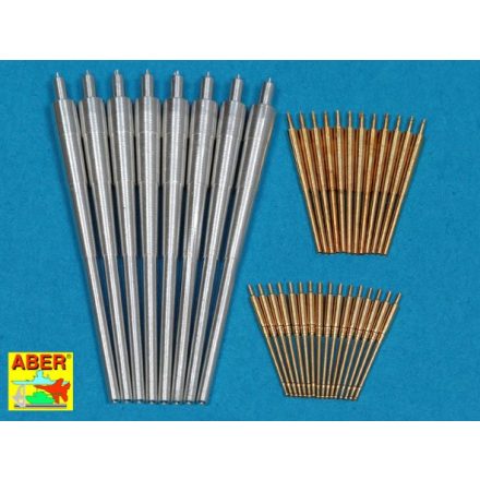 Aber 380mm & 150mm & 105mm Barrels for German Battleship Bismarck, Tirpitz