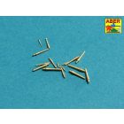 Aber 102mm & 40mm & 20mm Barrels for Polish Destroyer ORP "BŁYSKAWICA" (Mirage Hobby)