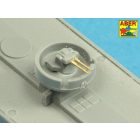 Aber 102mm & 40mm & 20mm Barrels for Polish Destroyer ORP "BŁYSKAWICA" (Mirage Hobby)