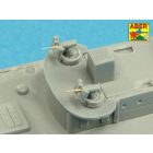 Aber 102mm & 40mm & 20mm Barrels for Polish Destroyer ORP "BŁYSKAWICA" (Mirage Hobby)