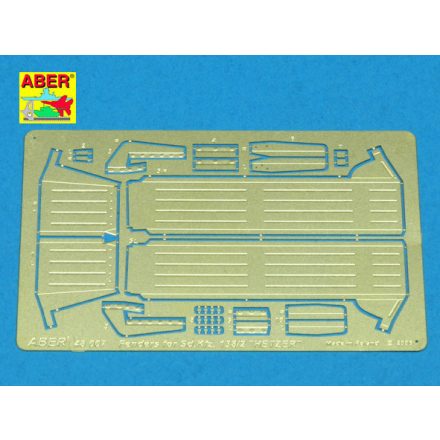 Aber Fenders for Jagdpanzer 38 (t) "Hetzer" (Tamiya)