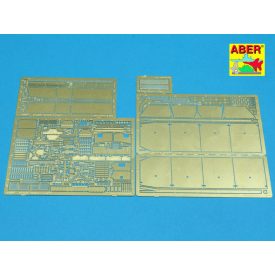   Aber Pz.Kpfw.III Ausf.N (Sd.Kfz.141/2) Tiger.II Side Skirts & Fenders (Tamiya)