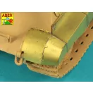 Aber Models Jagdtiger  –Front & Rear Fenders  -(Tamiya)