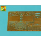 Aber Models Jagdtiger  –Front & Rear Fenders  -(Tamiya)