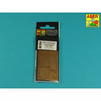Aber Models Jagdtiger  –Side Skirts -(Tamiya)