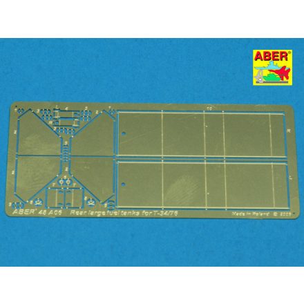 Aber Rear Large Fuel Tanks for Russian T-34/76