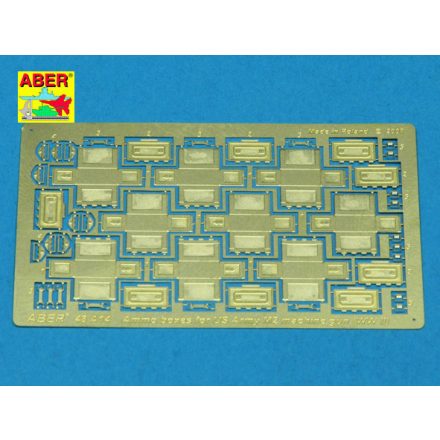 Aber Ammo Boxes for US Army M2 Machine Gun (WWII)