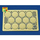 Aber German 200L Fuel Drum Covers (WWII)